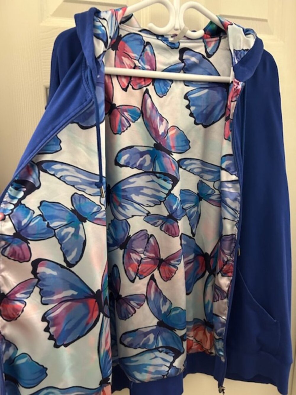 Blue Sky Dressy Sweatshirt